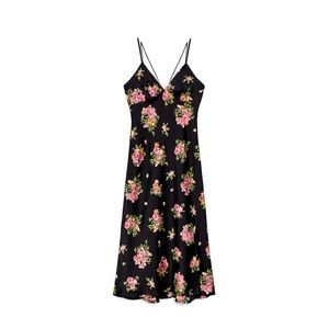 Zara floral XL MAXI dress NWT